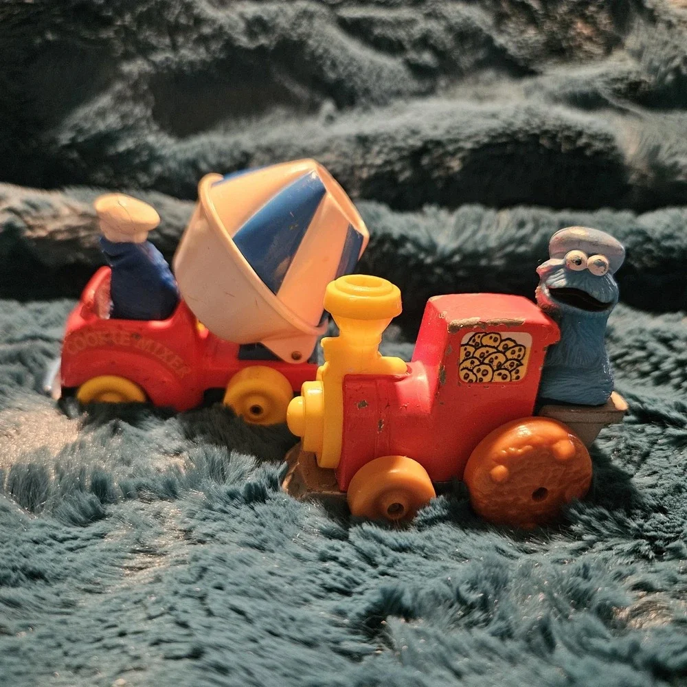 Vintage Playskool Sesame Street 1980s Character Vehicles‎